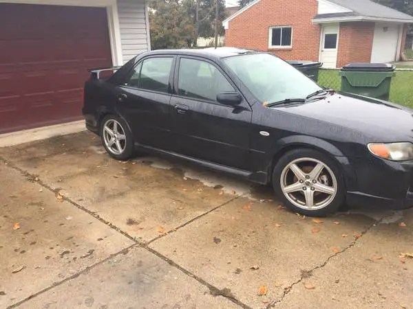 2003 Mazdaspeed Protege Black - Needs Repair - $1000