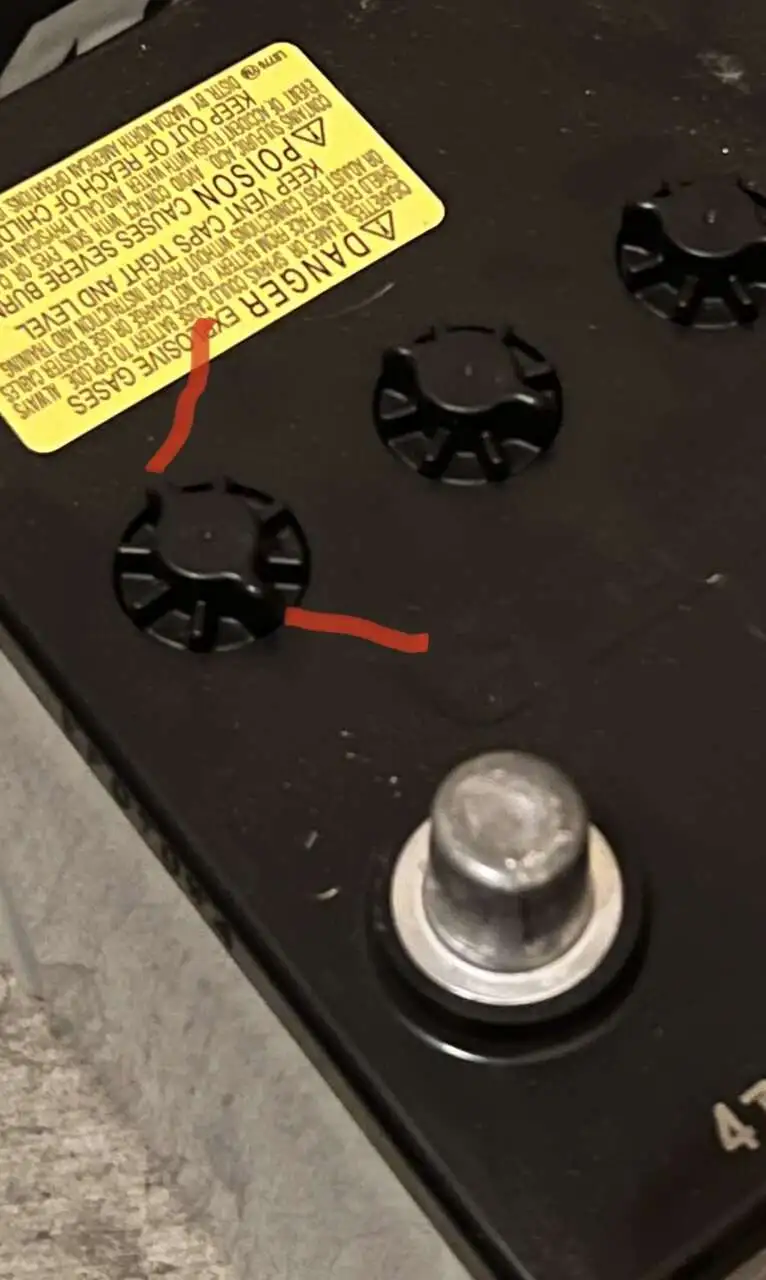 Funky Battery filler caps Mazdas247