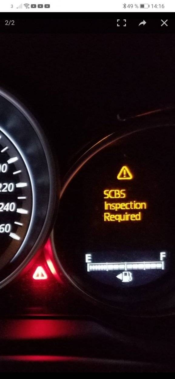 SCBS Inspection Required. What does it mean? | Mazdas247