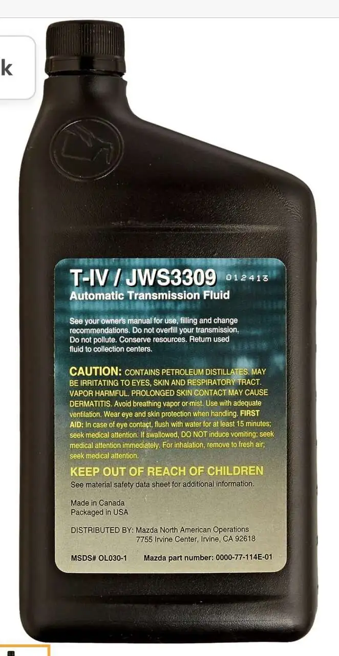 2014 CX9 Transmission fluid looks like dirty oil Mazdas247