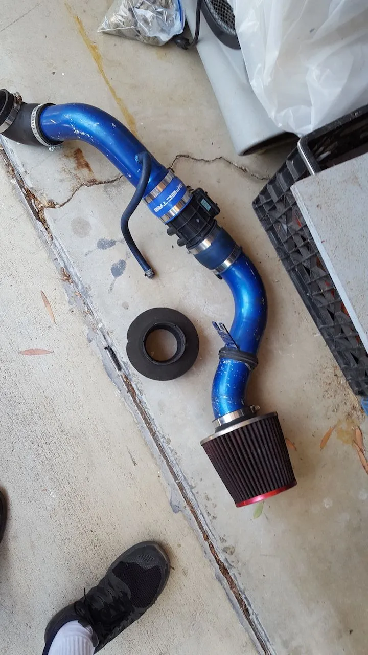 AEM 2003 Protege5 Cold Air Intake w/ bypass valve