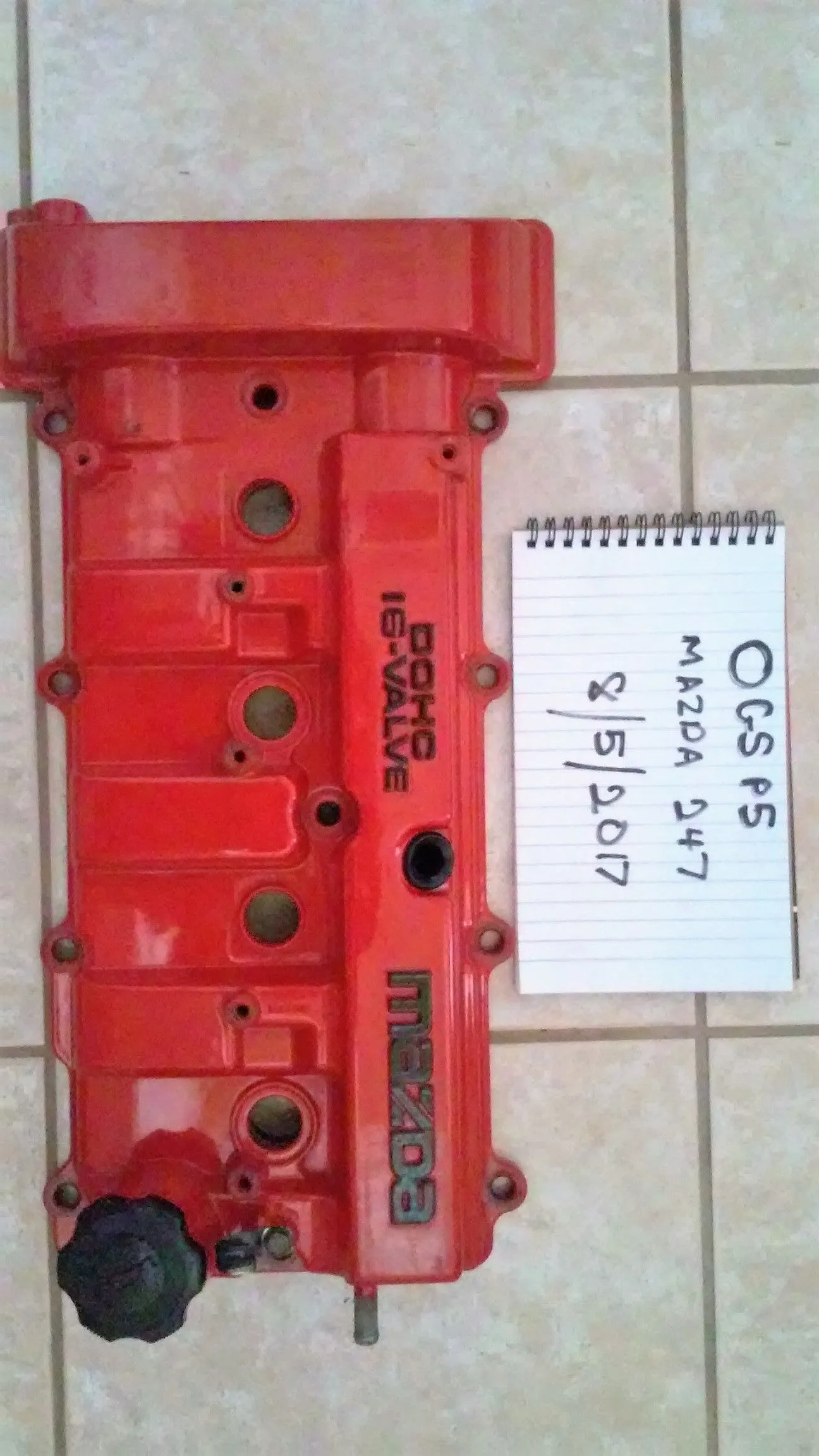 Protege5 Powder Coated Valve Cover / CR3 Diverter plate, etc