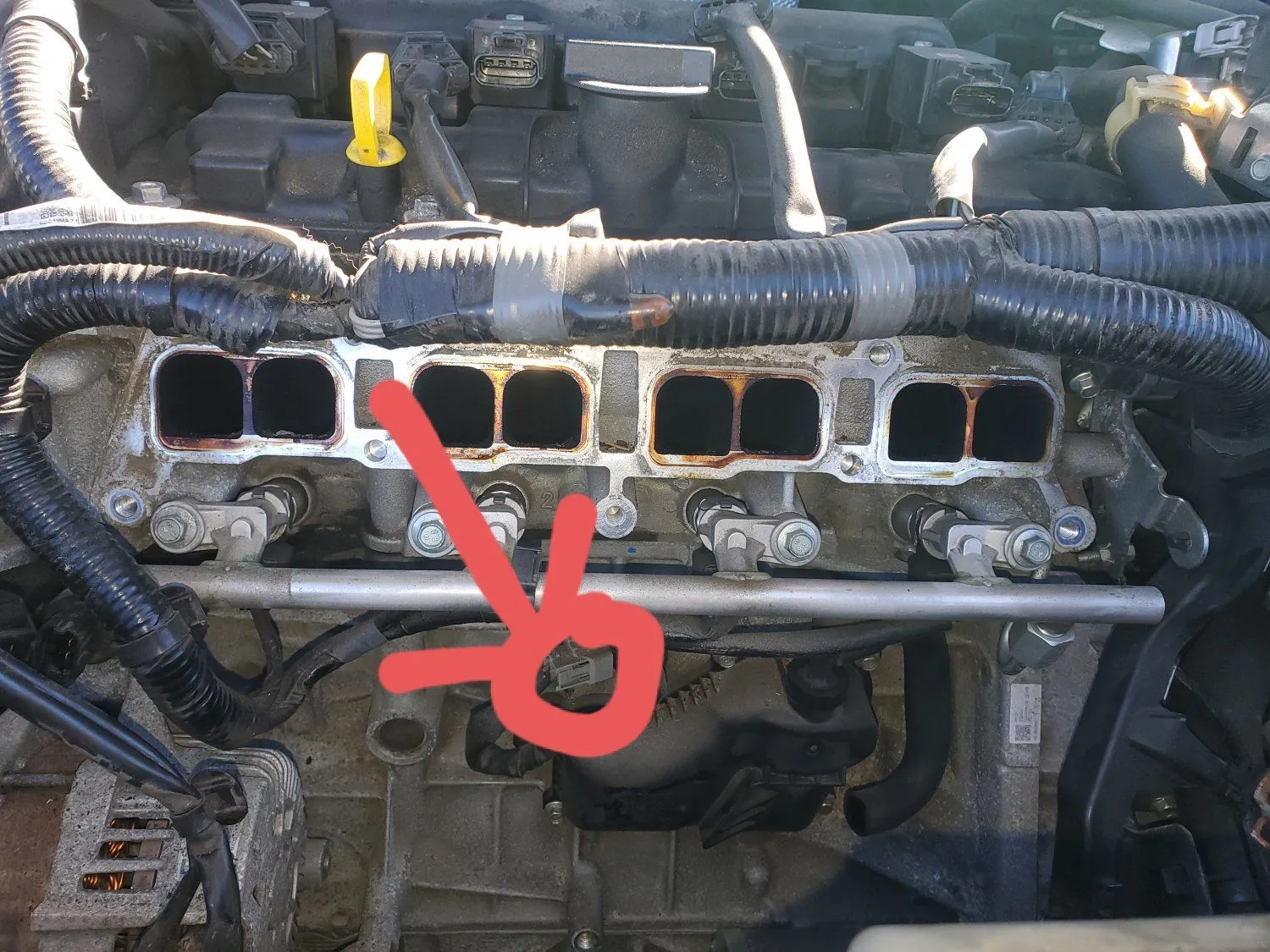 Where Is The Knock Sensor On A Skyactiv 2.5L Engine? | Mazdas247