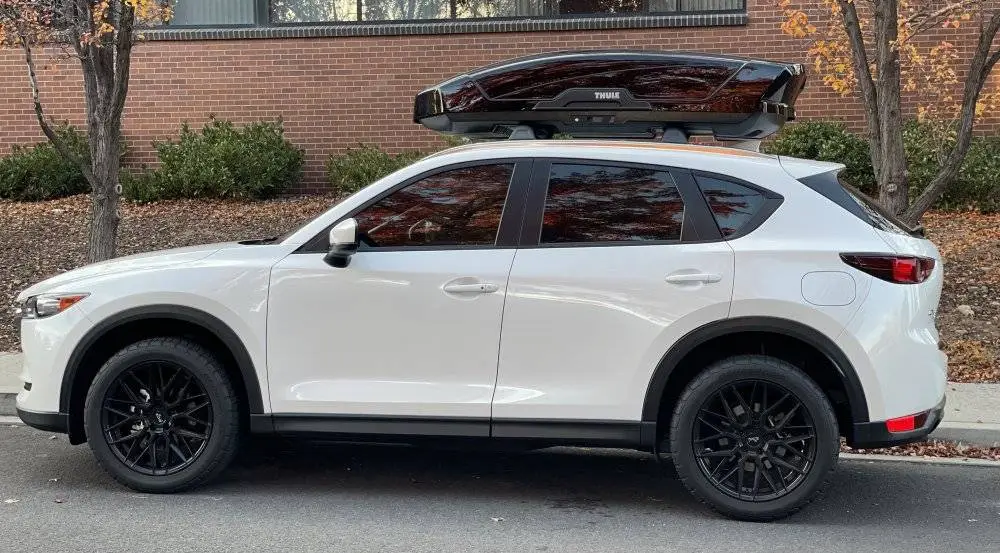 Roof Rack System and Cargo Box Options for 2017 CX 5 Mazdas247