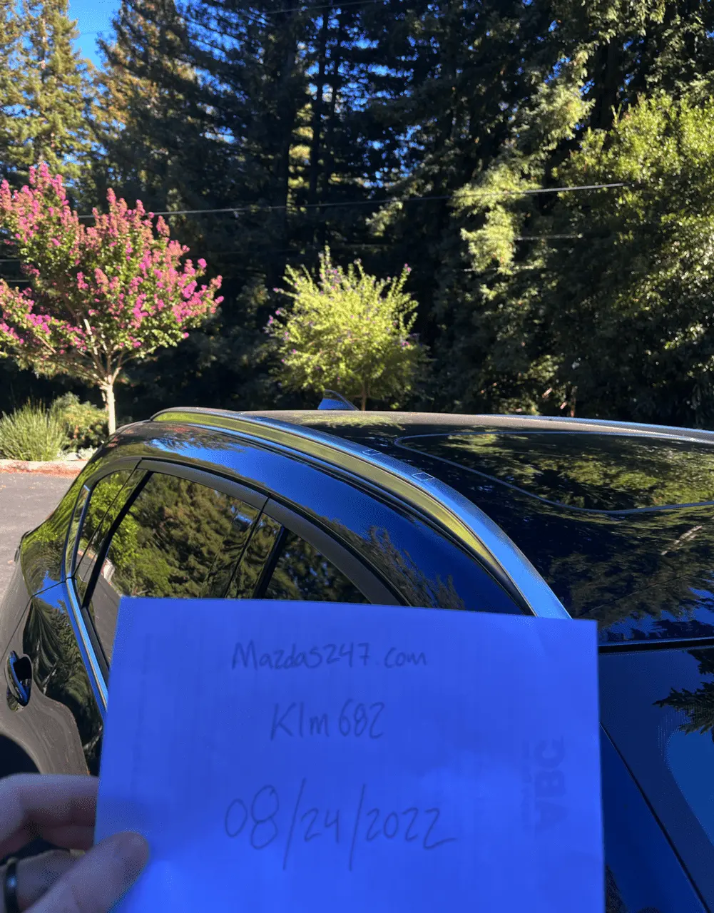 OEM 2021 CX-5 Roof Rails