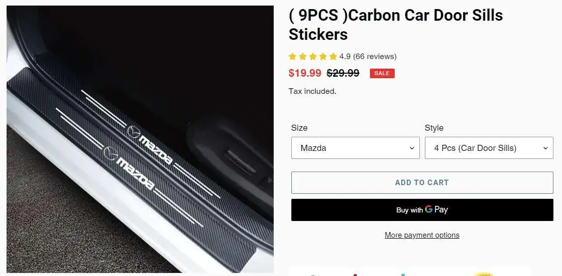 2024 CX5 door sill options? Mazdas247