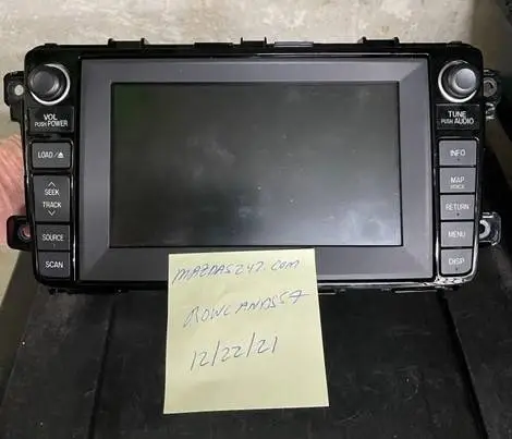 2012 Mazda CX-9 OE Bose/Navigation head unit