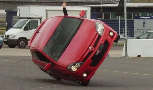 Driving on two wheels.webp