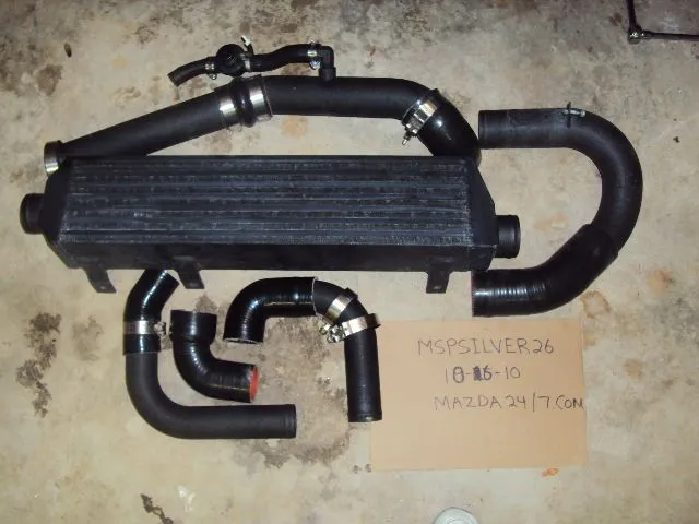 Kinetic  motorsports front mount intercooler kit!!!!