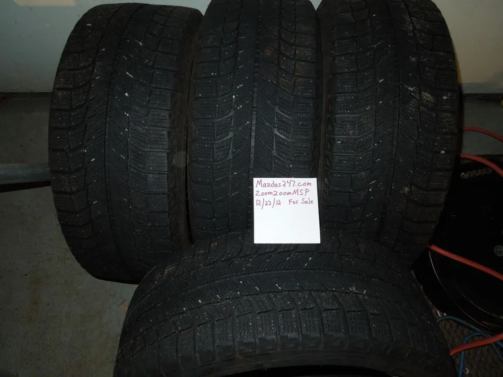 Michelin X-Ice Snow Tires 215/45R18 set of Four