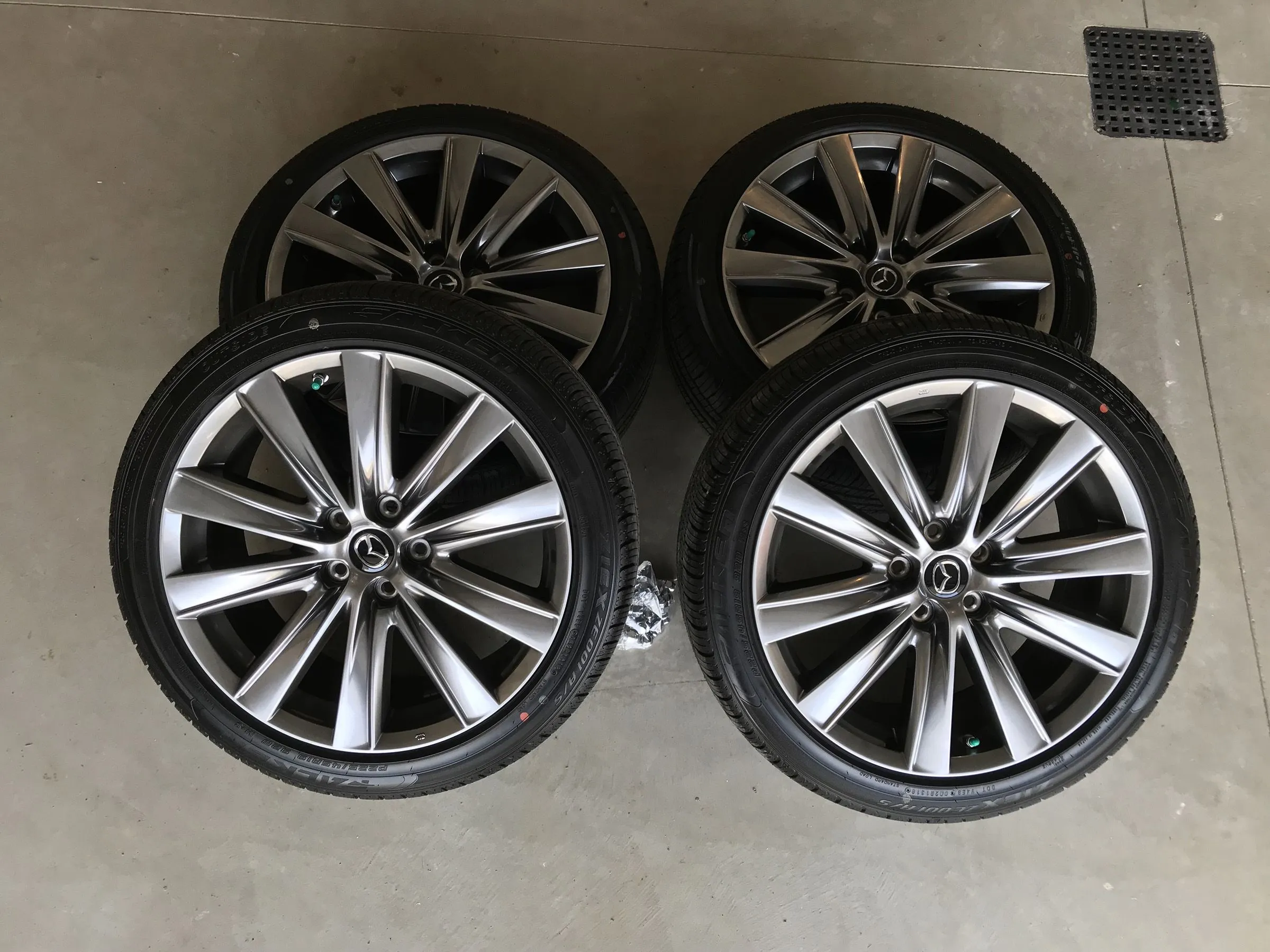 2018 Mazda 6 GTR Wheels & Tires (225/45R19)
