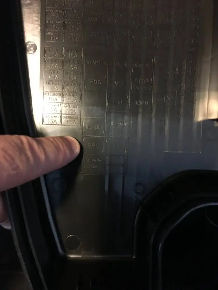 Guide How To Disable Daytime Running Lights (instructions) Page 12 Mazdas247