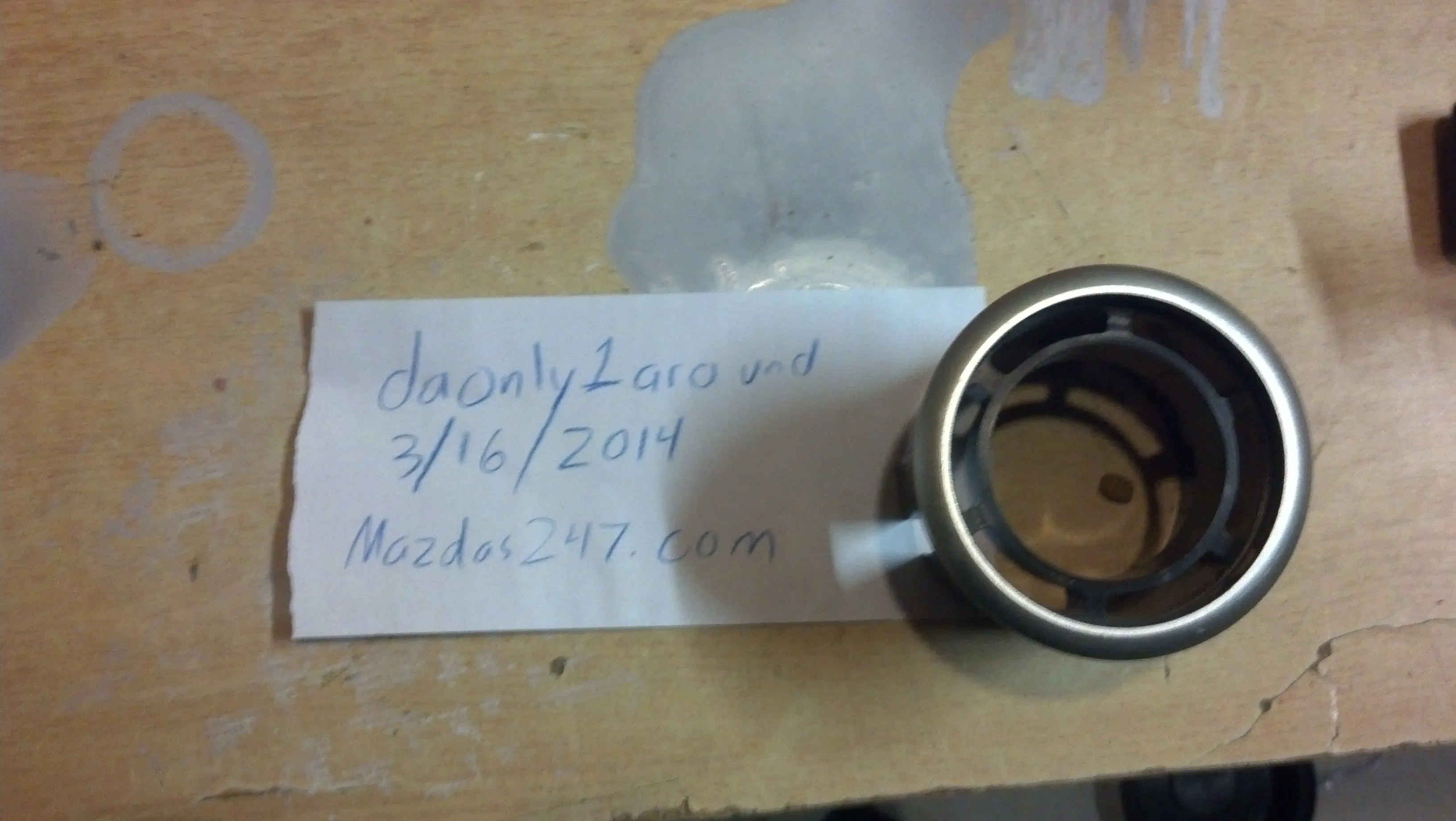 Mazdaspeed3 Protege Garage intake and Vent Gauge Pod