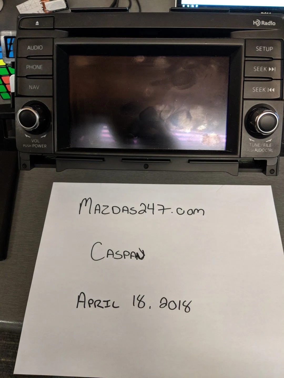 2013 CX-5, Headunit PN KD35-66-DV0A