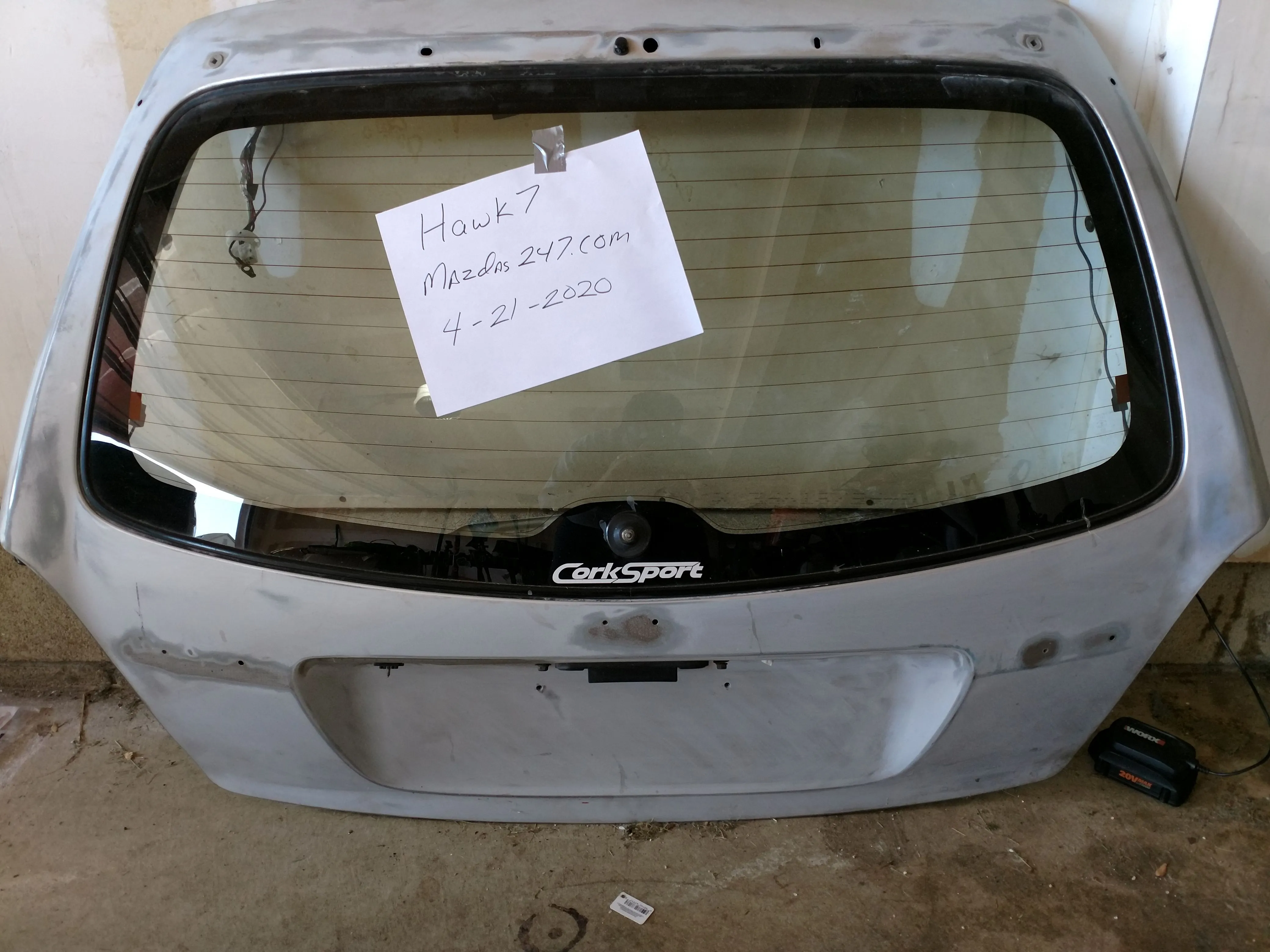 Protege5 rust free rear hatch *FREE*