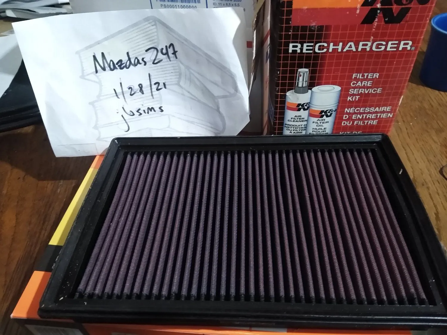 33-2293 K&N Replacement Air Filter
