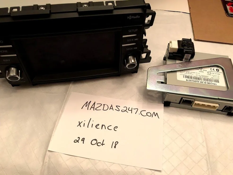 2015 Mazda6 GT Factory Radio/Nav NB1 TomTom Touchscreen