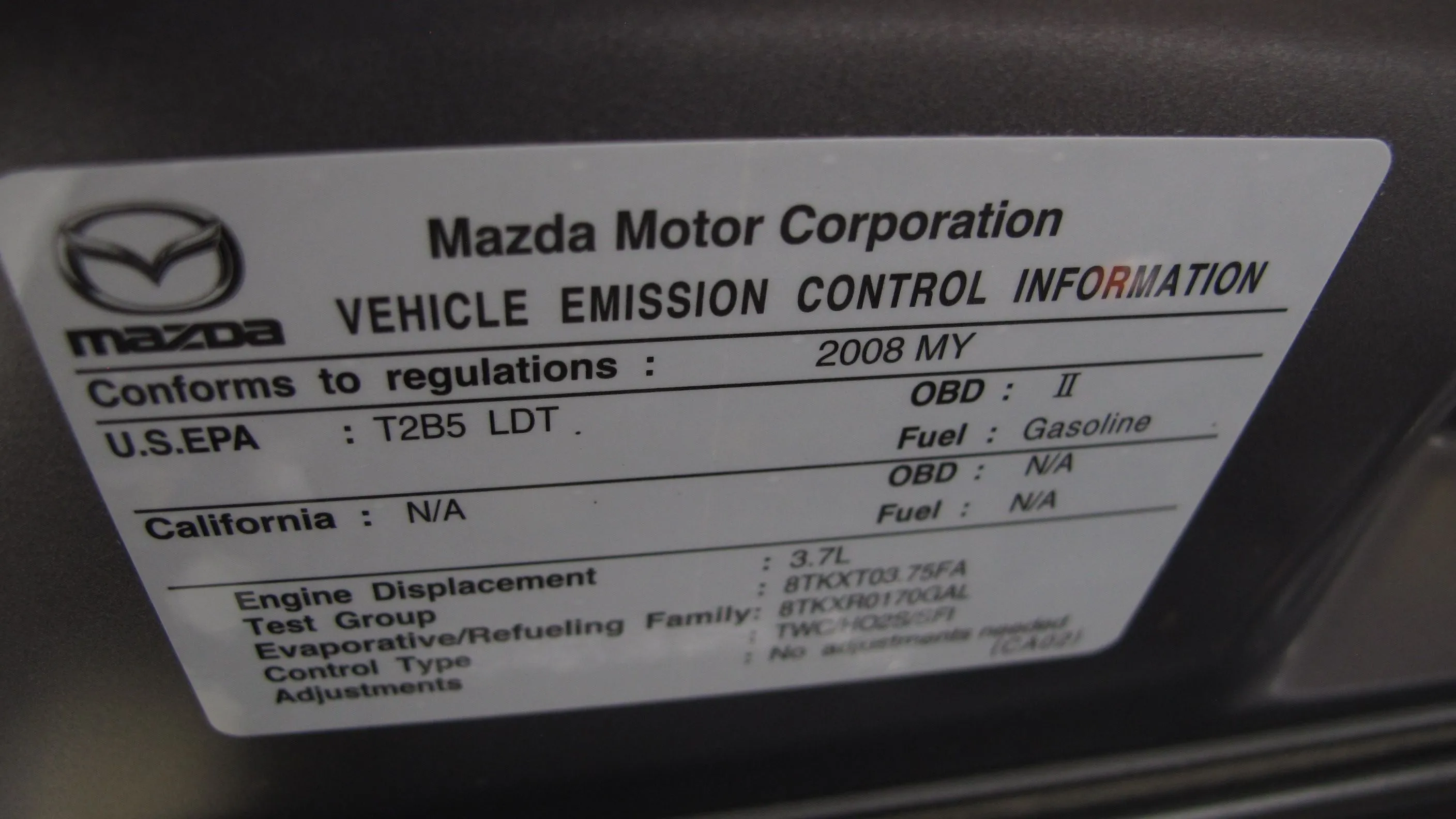 Federal vs ulev emissions? Mazdas247