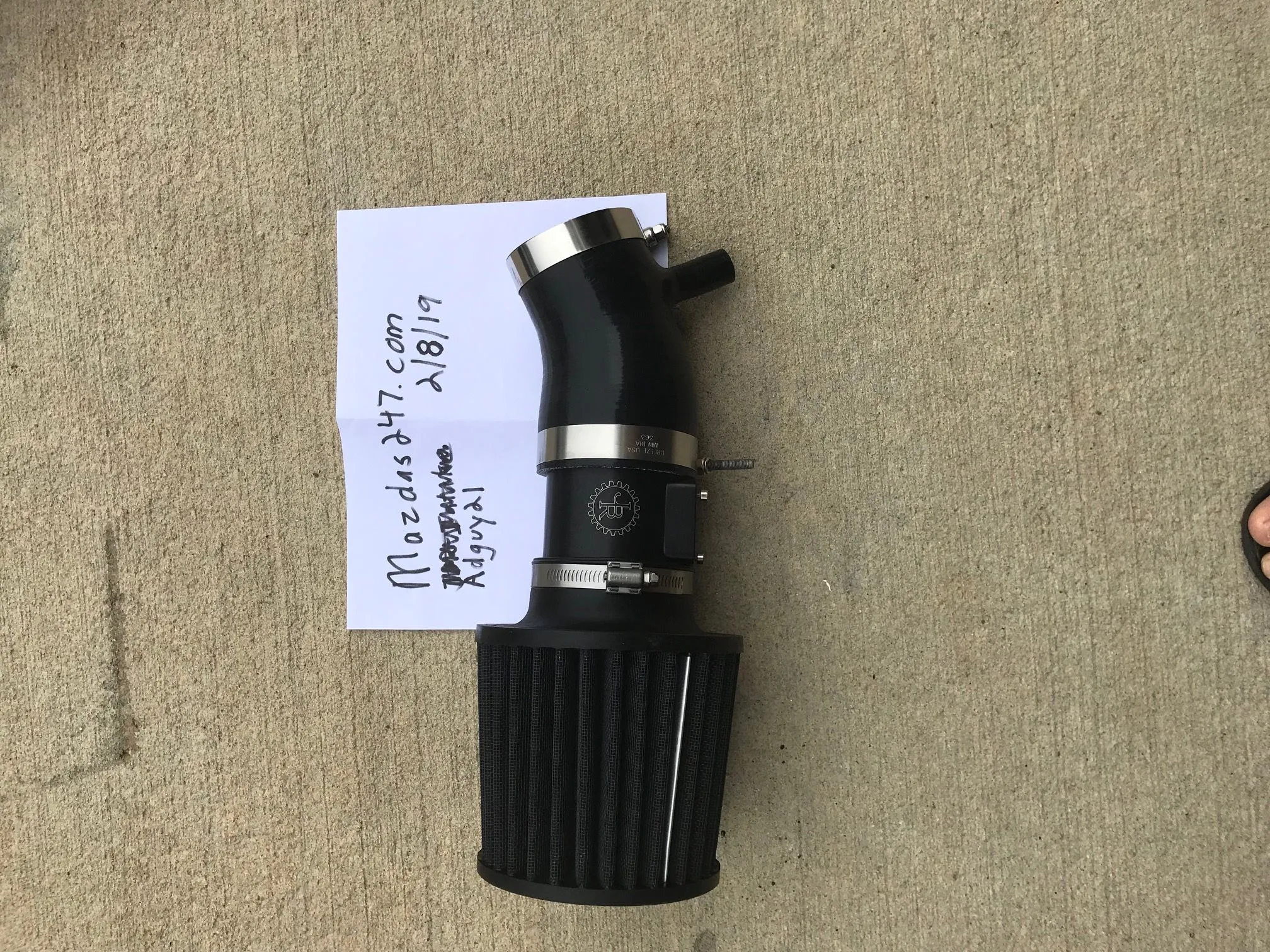 JBR Power Path Stage I SkyActiv Short Ram Intake 2.5L