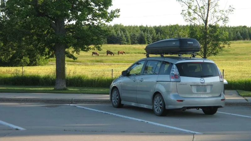 Roof Cargo Box Wind Noise Mazdas247