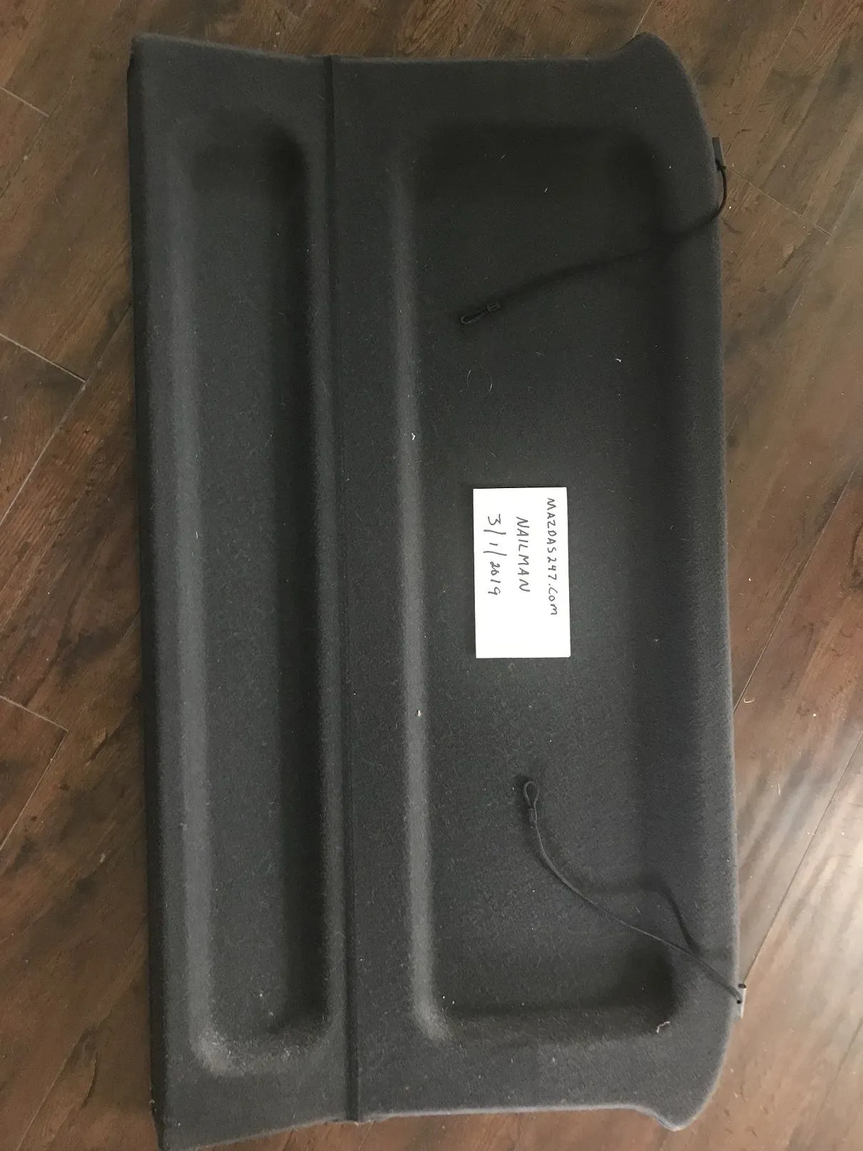 2003 P5 Protege 5 package tray