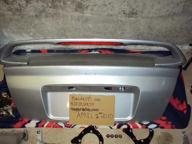Msp trunk with wing, steed speed mani, oem intake mani and more for sale!!!