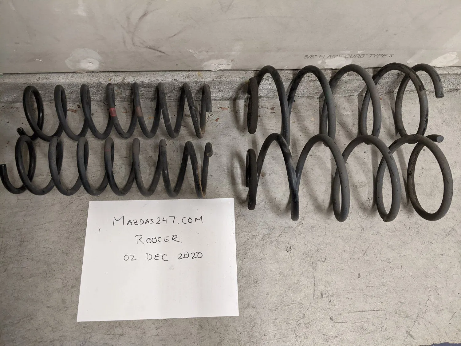 Coil Springs Complete Set, 2010 Mazda 3, 2.5L Hatchback - $39 + shipping, OBO