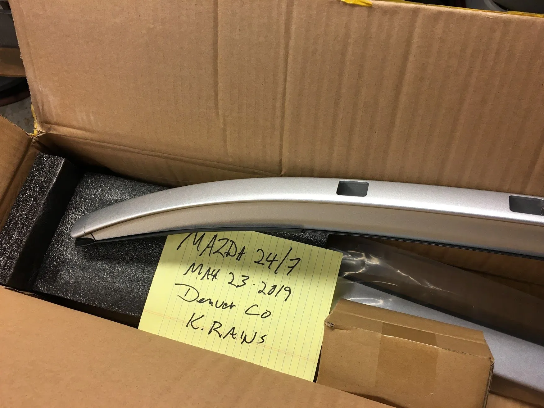 CX 5 roof rails