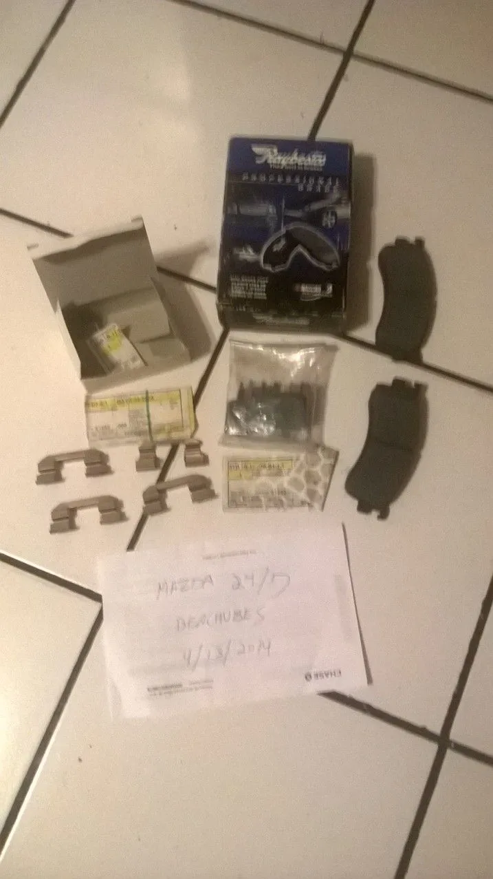 Mazda Protege5 Brake Pad & Shims