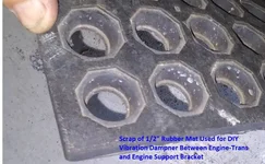 P5 -DIY Rubber Mat Scrap Piece Used for Vibration Dampner Engine Support Bracket .webp