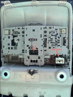 2015 CX-5 GT overhead console (original) KD45-69971 - connectors.webp
