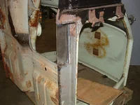 Mazda 1200 Inner rocker installed.webp