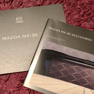 Japanese Mazda MX-30 Hybrid Brochures
