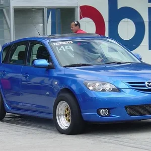 Mazda3 at track.JPG