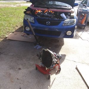 Mazda P5 Transmission Removed.jpg