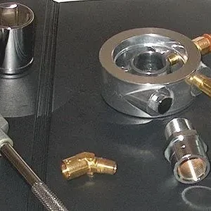 Greddy Oil Filter Block Adaptor 2.JPG