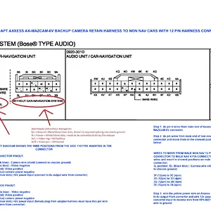 Rear camera pinout non nav radio mazda cx-9.webp