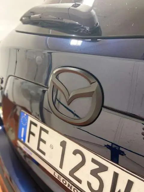 Blacked out Mazda Badge