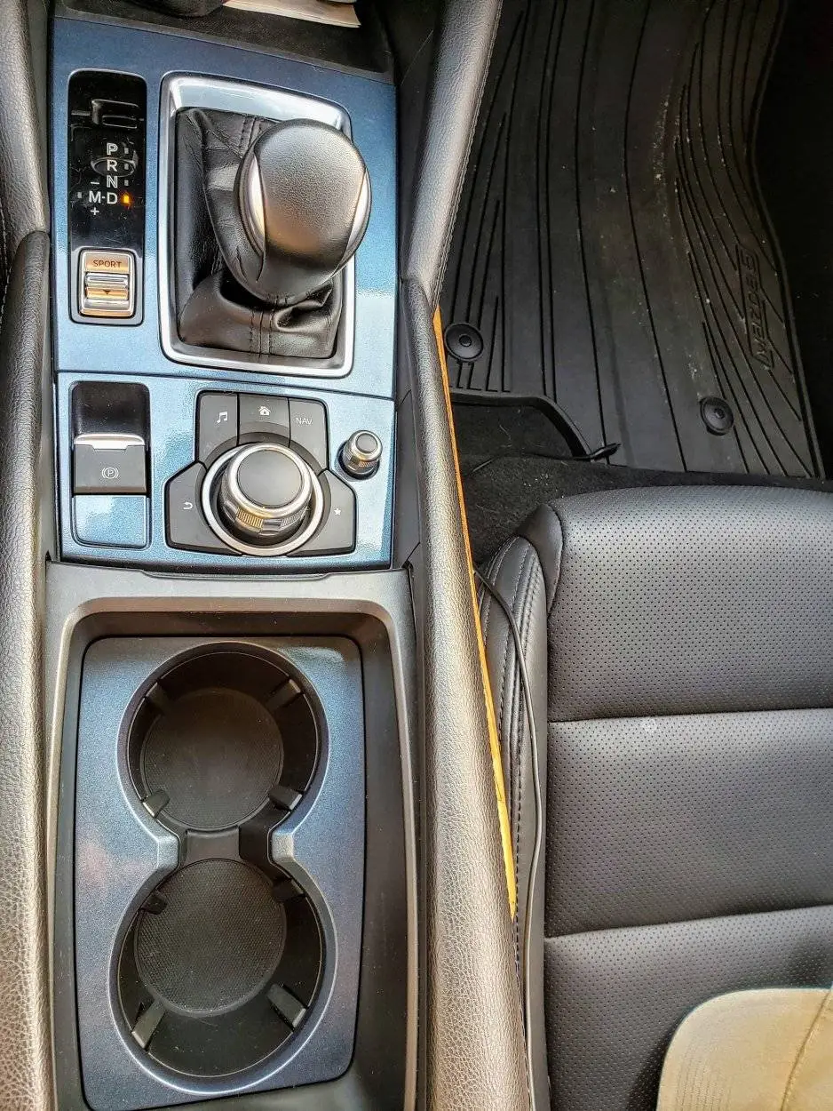 Blue Reflex Console Trim