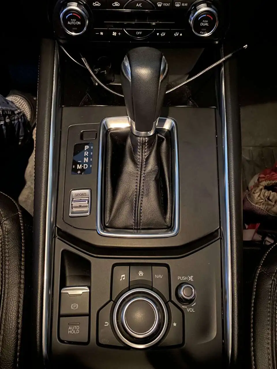 CX-5 Matte Balck Console 2.jpg