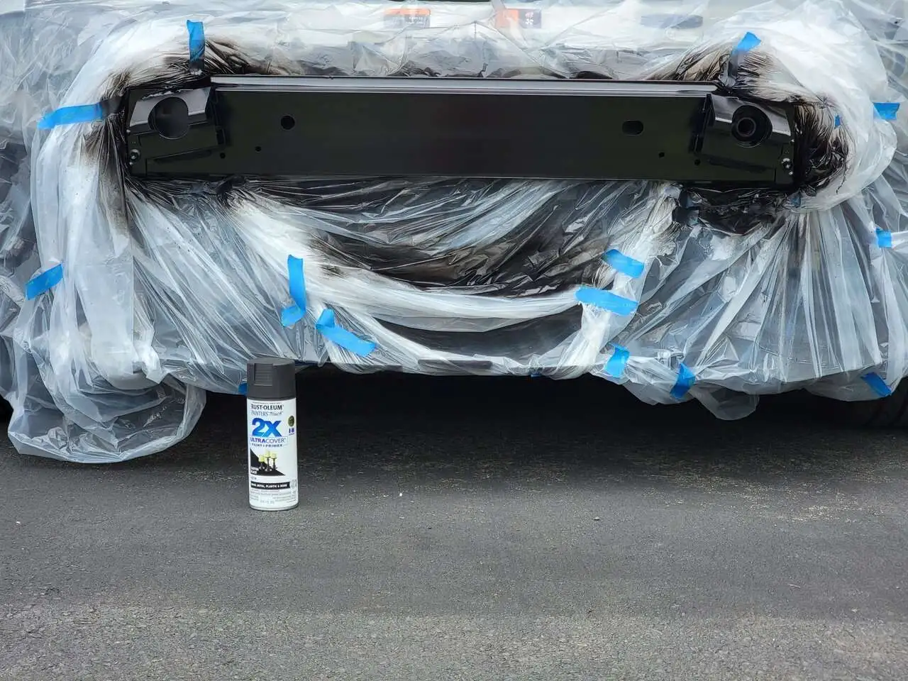 Ghost - CM Spyder Grill Install - Bumper Support Painted.jpeg