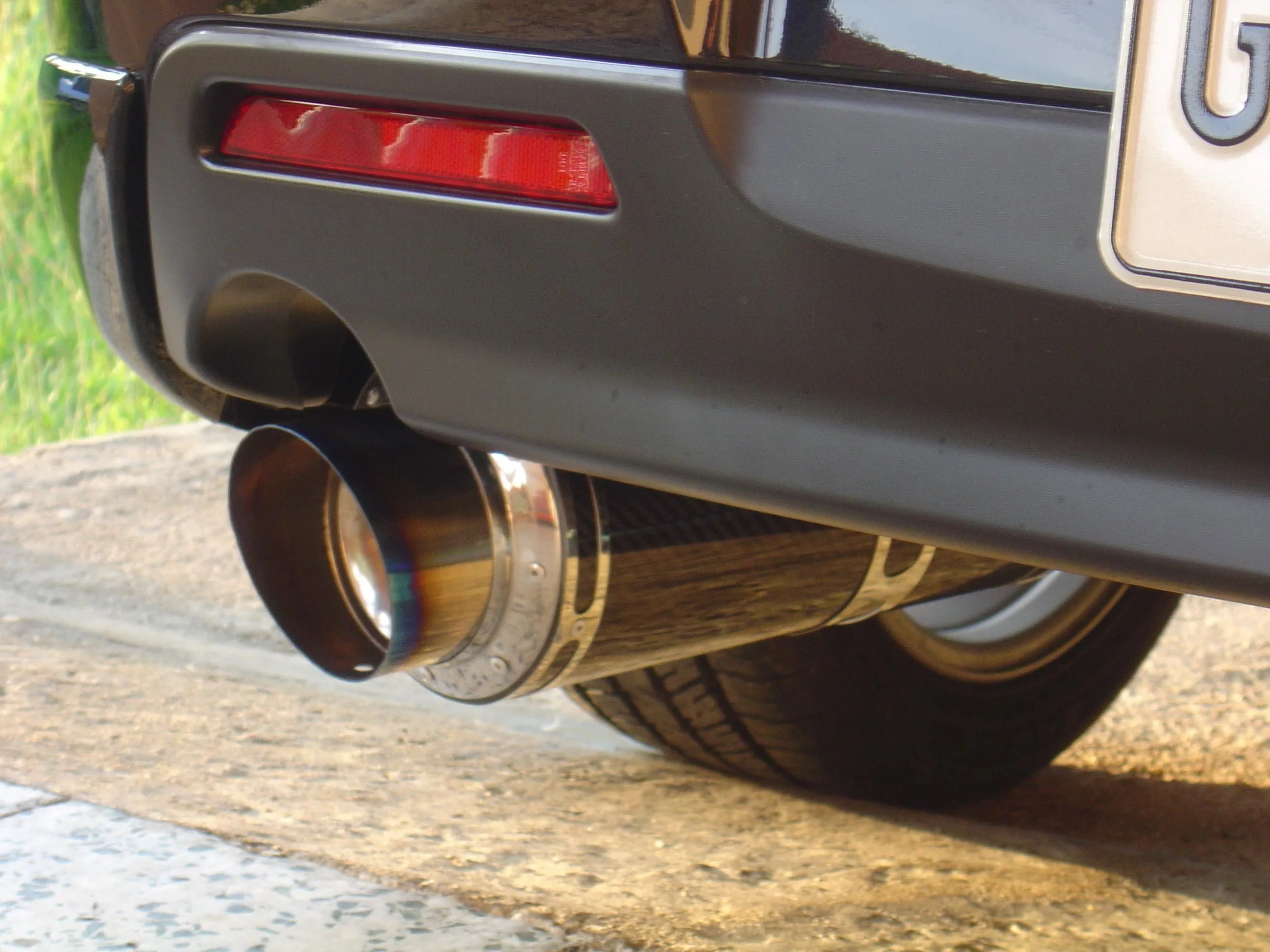 Mazda 3 Carbon Fiber Exhaust.JPG