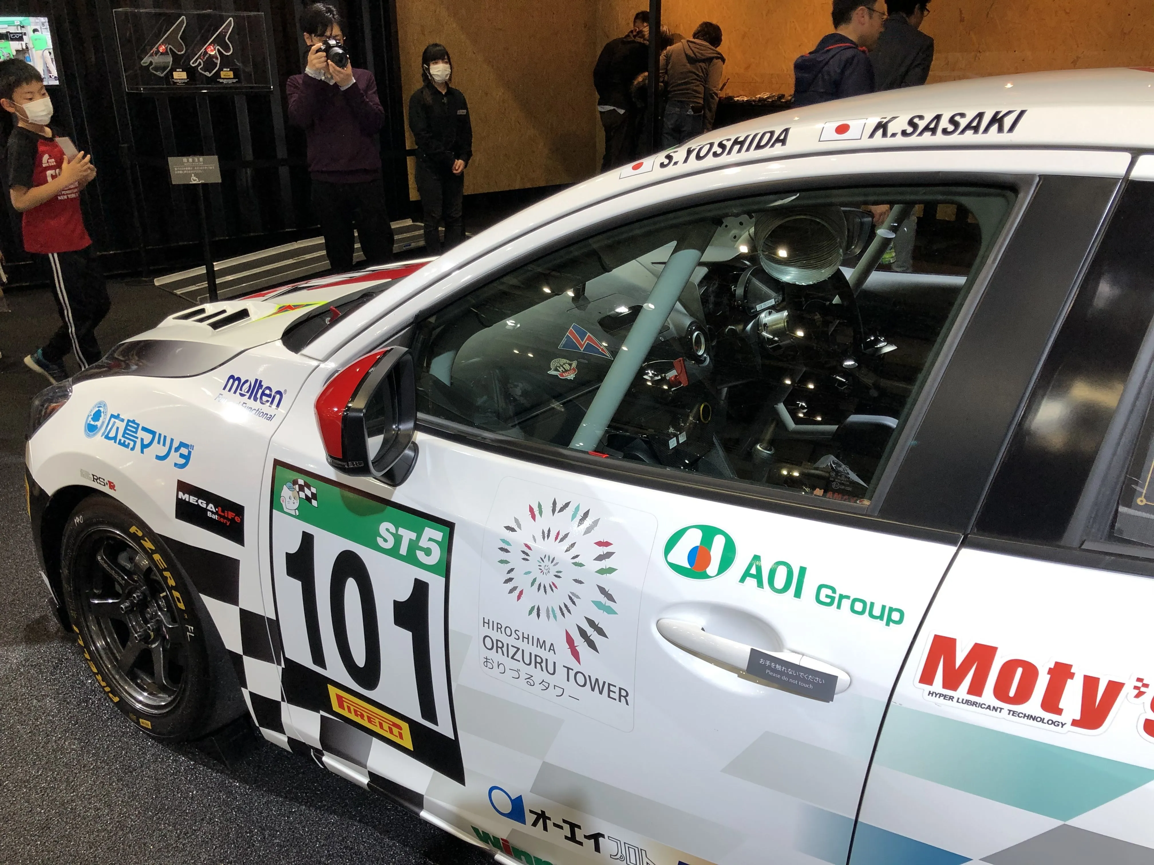 Mazda2 / Demio Race car in Japan Cockpit