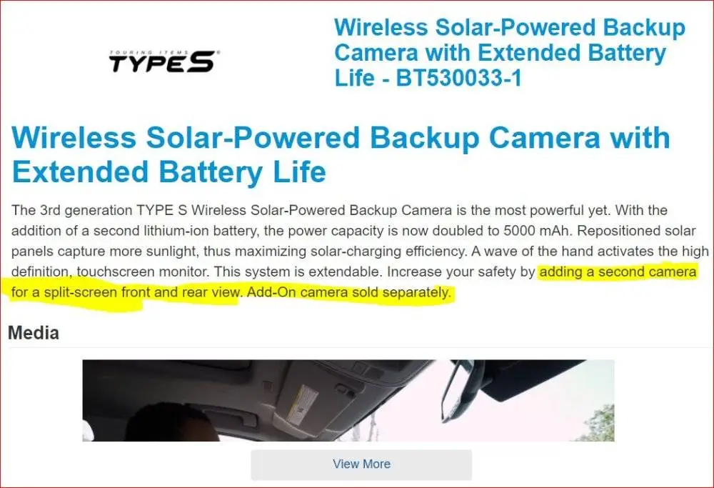 Type S Back-up camera.JPG