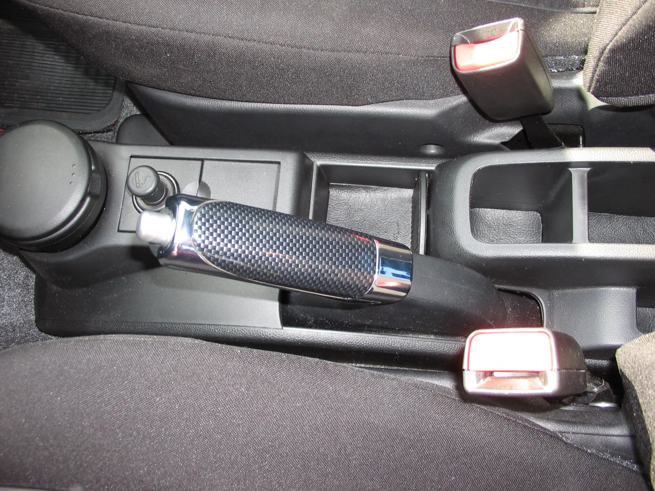 Carbon handbrake cover.JPG