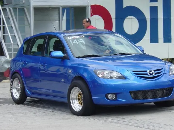 Mazda3 at track.JPG