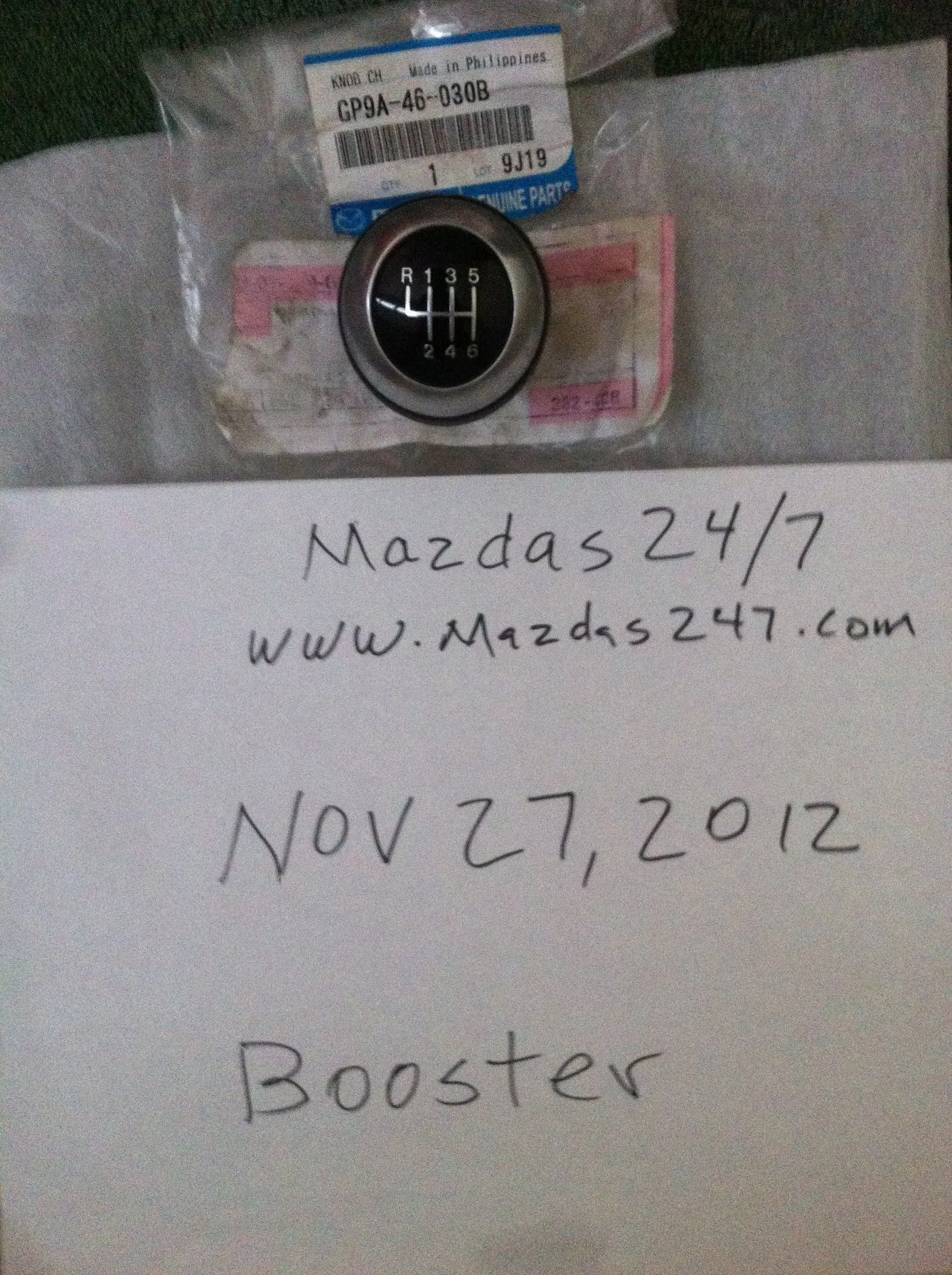 OEM Shifter knob.webp