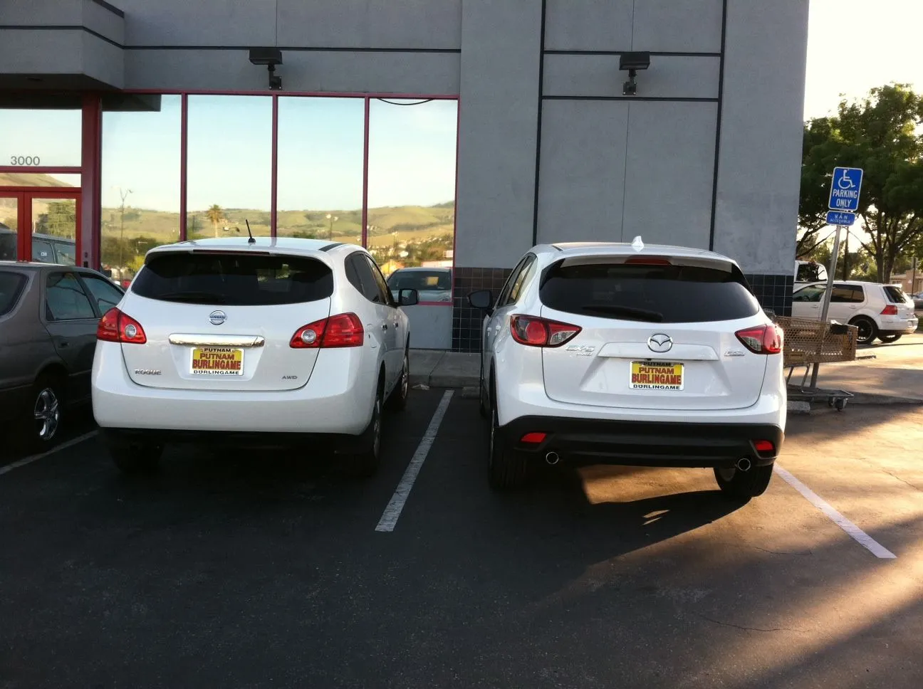 Rogue and CX-5.JPG