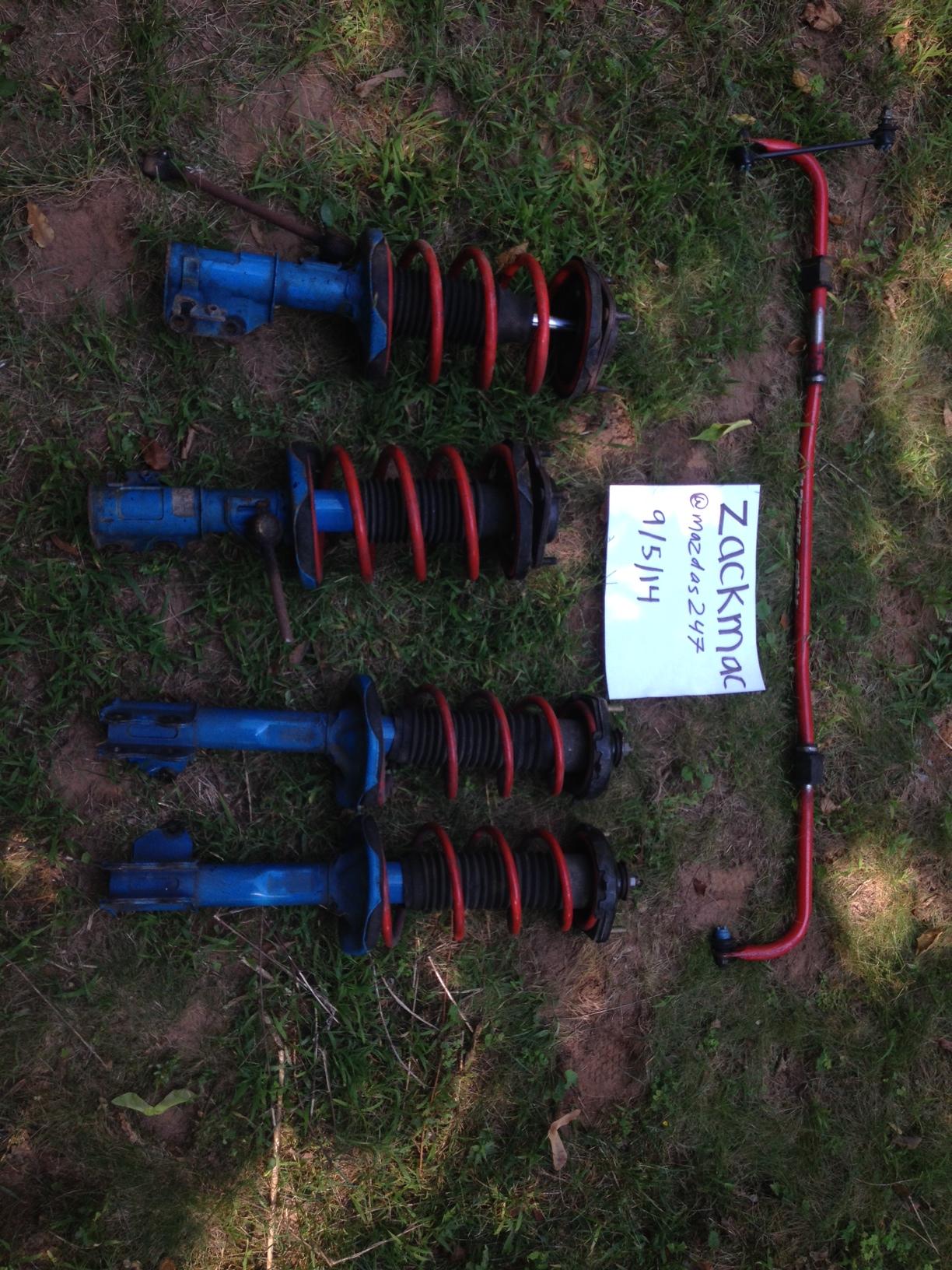 MSP Struts/Spring/Rear Sway Bar + Some Misc Stuff