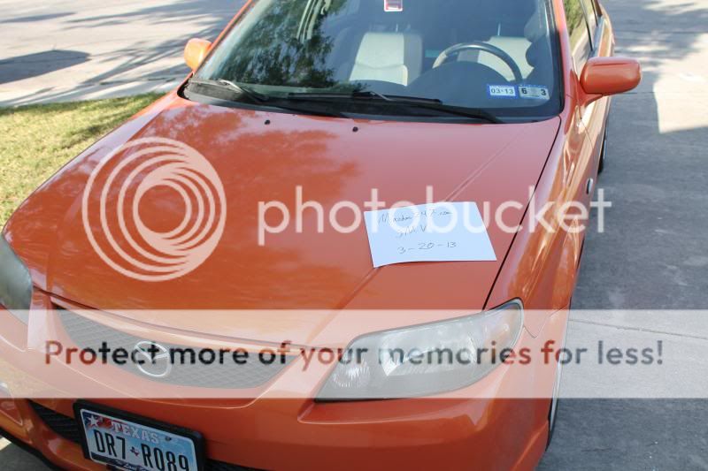 FS: 2003 Spicy Orange MSP